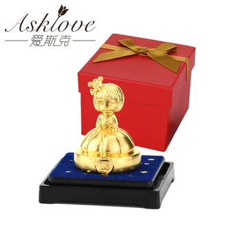 Kuld Sodiaagi 12 tähtkuju Kuju Gold Foil Käsitöö star Zodiac Kaunistused Õnnelik Õnn Kujukeste Miniatuuri Home Decor kingitused