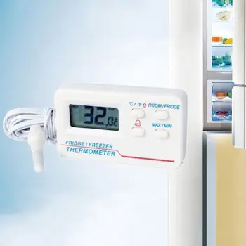 2020 Hot Müük-50°C~70°C, LCD Digitaalne Külmik-Sügavkülmik Temperatuuri Alarm Termomeeter