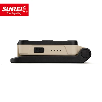 SUNREI V380 LED Väljas Kerge Töö Super Ere, Telkimine Valgus 380 Luumenit Laadimine USB 2600mAh Li-aku Multi-funktsionaalne Kerge
