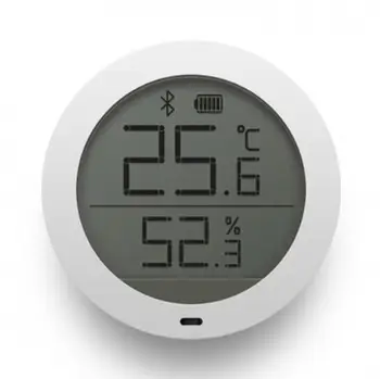 Algne Xiaomi BT4.0 Traadita Targa Kodu Elektri-Digitaalne kell, Sise-ja Välistingimustes Hygrometer LCD-Termomeeter Temperatuuri Mõõtmiseks