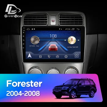 Prelingcar android 10.0 subaru jaoks metsnik spoiler 2004-2008 aasta Raadio Multimeedia Video Mängija, Navigatsiooni GPS-DSP stereo