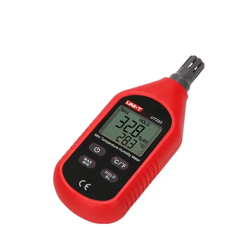 ÜHIK Elektroonilise Mini Temperatuur Niiskus Meetrit UT333 Kodu Siseruumides Väljas Termomeeter Hygrometer Digitaalne LCD Ekraan