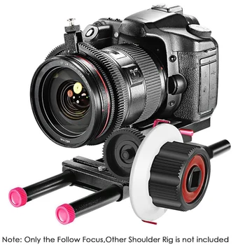Järgige Tähelepanu Käik Ringi Vöö, Canon ja Muud DSLR Kaamera Videokaamera DV Video Sobib 15mm Rod Filmi Tegemise Süsteemi