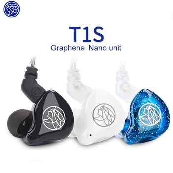 Uus TFZ T1s T1SM Hifi Kõrvaklapid Kohandatud Dünaamiline 3,5 mm monitor Kõrvaklapid,Mitte-muudetavad kaabel,Kasuta Teise põlvkonna ühik