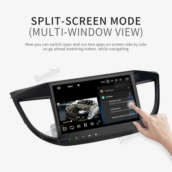Honda CRV 2012-IPS Ekraan Android8.0 8 Core 4GB RAM, 32GB ROM Auto DVD Mängija GPS Navigation Headunit Autoradio WIFI