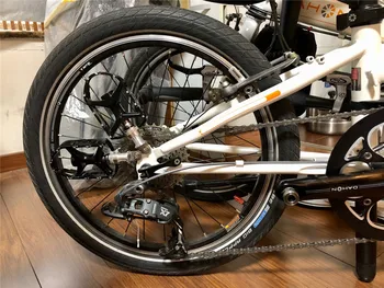 Brompton mks Pedaalidega Jalgratta Raami Paigaldus Millega Kaasaskantav Adapter Baasi Folding Bike Quick Release Pedaali Omanik Lukk