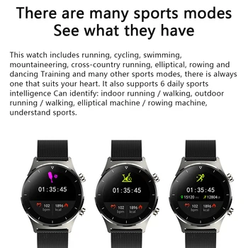Uusim Smart Watch E13 Mehed Sport SmartWatch GPS Tugi Pedometer Ring Ekraan, Bluetooth Käekell Naistele IOS Huawei Xiaomi