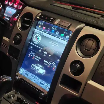 Auto Android raadio mängija Vertikaalne Ekraani-Ford F150 2009-2012 tesla stiilis auto GPS Navigatsiooni Car audio multimedia dvd-Mängija