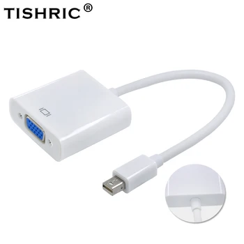TISHRIC 10tk MINI DP To VGA Thunderbolt Displayporti Meeste ja Naiste Display Port Adapter Apple MaCBook Air Pro Kaabel