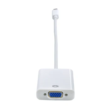 TISHRIC 10tk MINI DP To VGA Thunderbolt Displayporti Meeste ja Naiste Display Port Adapter Apple MaCBook Air Pro Kaabel