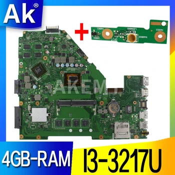 AK X550CC Sülearvuti emaplaadi Asus A550C X550CL R510C Test originaal emaplaadi 4G RAM I3-3217U GT710M