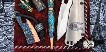 LEMIFSHE N032 tasku, kott nuga Titanium nuga mitmeotstarbeline nuga, konserviavaja väljas EDC vahendid