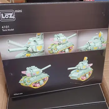 LOZ Plokid DIY ehitustellised Armas Mänguasi Tank Mudel Mänguasjad Lastele Juguetes Sõiduki Lapsed Kingitusi Poiss Käesoleva Jõulud 4101