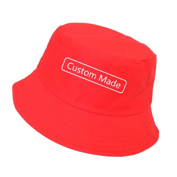Enda Disaini järgi Valmistatud kopp müts Mehed Naised printida Logo kalamees panama müts