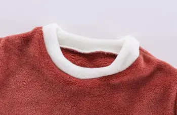 Lapsed Pidžaama Komplekti Beebi Sleepwear Kodus Kandma Talvel Soe Laste Pidžaama Poistele Nigthwear Tüdrukud Homewear Lapsed Riided Magada Ülikond