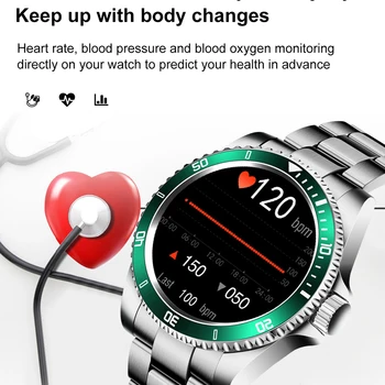 LIGE Mood Smart Watch Mehed Bluetooth Kõne Vaata Südame Löögisageduse, vererõhu Monitor Sport Veekindel Naiste Smartwatch 2020 Uus