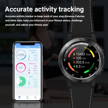 M4C GPS Sport Smart Watch 2020 Smartwatch naistele, meestele, Multi-Sport Mode Kompass Baromeeter Rõhk Väljas GPS Smartwatches