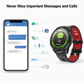 TagoBee L3 Täis Touch Smart Watch Tegevuse Jälgimisseadmed Mehed Naised Pedometer Südame Löögisagedus Puhkeolekus Jälgida, IP67, Veekindel iOS Android