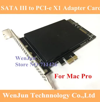 Boot Super kiirusega PCI-Express SATA III SSD Adapter SATA III port for Mac Pro 3.1-5.1 (2008-2012) / OSX 10.8-10.14.5