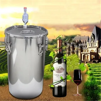 XMT-KODU hüdraulika tihendid vesi suletud käärimine kopp 304 roostevabast terasest fermenter õlle alkohol vein, kääritatud 11L 1tk