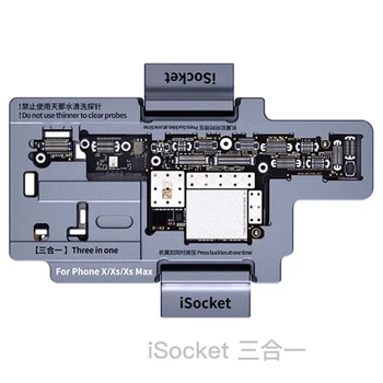 QIANLI ISocket IPhone X /XS / XS MAX Emaplaadi Test Sisseseade Iphonex Seeria Kahekorruseline Emaplaadi Funktsiooni Tester
