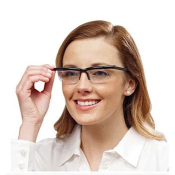 -600 +300 Lühinägevus Hyperopia Lugemise Prillid kahesuguse kasutusega fookuskaugus on reguleeritav lugemise prillid korrastamist - 6d + 3D originaal box