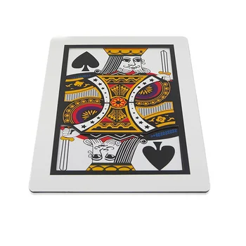 3tk/set Kolm Card Monte(Q, K),Suurus 28*42.5 cm Magic Trikke Kaart Muutus Magia Etapp Illusioonid Trikk Rekvisiidid Tarvikud Komöödia