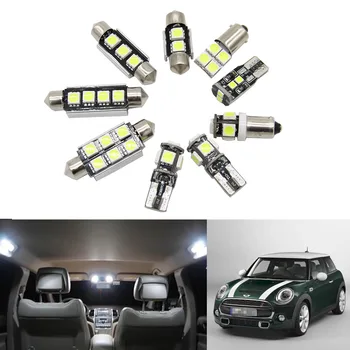 15x tasuta kohaletoimetamine vigadeta Auto LED Interior Light Kit Auto Led Lambid MINI Cooper r50, r53 S/JCW tarvikud 2001-2006