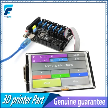 3D Printeri Osad S6 V1.2 Juhatuse 32 Bit Control Board MX Versioon TFT81050 Smart-Kontrolleriga LCD-Ekraan, 5 tolline Puutetundlik Ekraan