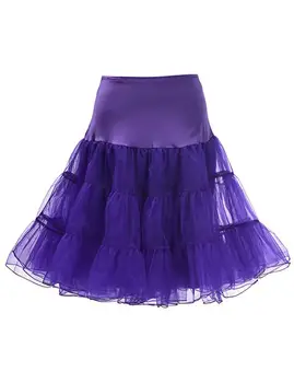 Naiste 50s Petticoat Seelikud Rockabilly Retro Underskirt Crinoline Tutu Kleit