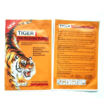2000pcs/palju Hiina taimne tervislik toode tiger balm plaaster efektiivne liigeste valu plaaster