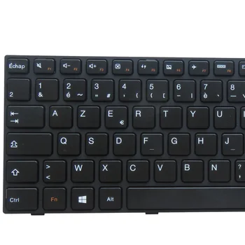 GZEELE Uue prantsuse sülearvuti klaviatuur Lenovo ideapad/TIANYI 100-15 100-15IBY 300-15 B50-10 FR keel paigutus, must klaviatuur