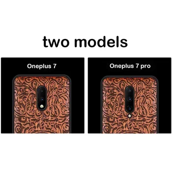 Oneplus 7 pro Juhul Boogic Originaal Tegelik Puit funda Oneplus 7 Rosewood TPÜ Põrutuskindel tagakaas Telefoni Kest Üks pluss 7 Pro puhul