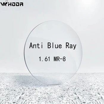 1.61 (0.00~-8.00) Anti Blue Ray MR-8 Vaik Mittesfäärilisi Prillid, Läätsed , Silinder Retsepti Lühinägevus Optiline Objektiiv L006