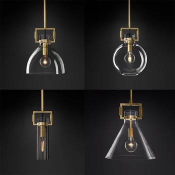 Ameerika RH Lamp Edison E27 LED Ripats, Hele Kuld Metallist Led Rippvalgusti Lamp Indor Valgustus Reguleeritav Droplight Rippus Lamp