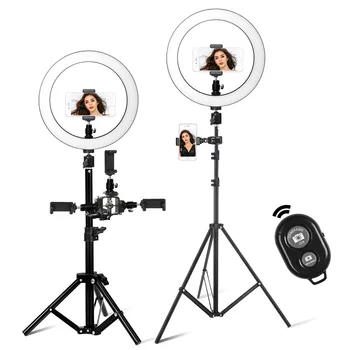 Selens 26cm Foto Valgustus Juhitava LED Selfie Ringi Valgus, Statiivi Rõngas Lamp YouTube ' i Meik Video Studio Live