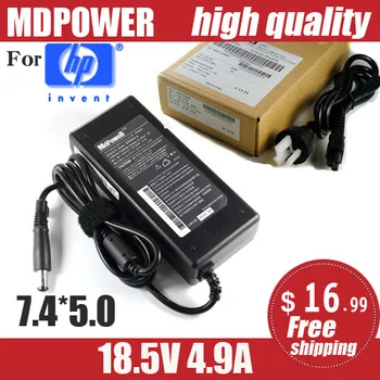 MDPOWER HP 18.5 V 4.9 A 90W Sülearvuti AC Adapter Laadija