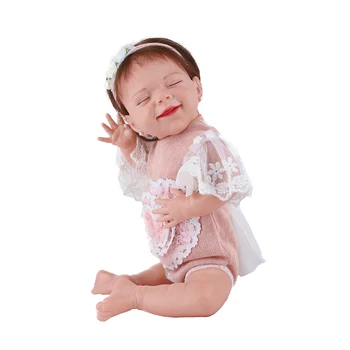 Elutruu Vastsündinu Magab Eye-suletud Baby Doll 20 Tolli Uuestisündinud Toddle Kingitus Mänguasi Lastele