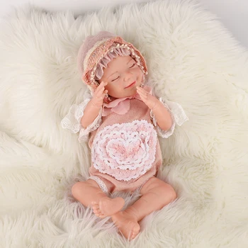 Elutruu Vastsündinu Magab Eye-suletud Baby Doll 20 Tolli Uuestisündinud Toddle Kingitus Mänguasi Lastele