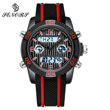 Senors Digital watch Mehed Multifunktsionaalne Kellad Mood Väljas Sport Watch Äratuskell Chrono 3Bar Veekindel reloj hombre