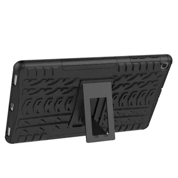 Anti-Slip Tolmukindel Anti-drop Protector Kate Juhul Kott Nahk, Kest Samsung Galaxy Tab 10.1 2019 T510/T515
