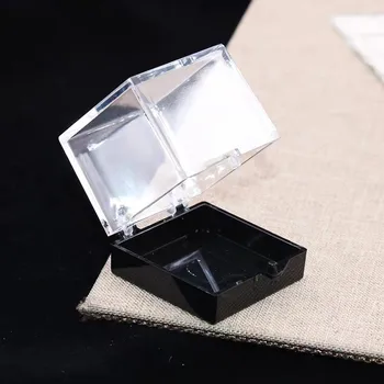 Läbipaistev kast, kivi Mineraalse Isend Crystal Box Originaal rock collection display box mineraal isend ja väike kivi box