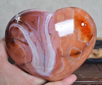 Suur Looduslik Punane avärav Crystal kalliskivi südames, meditatsiooni, tervendamise tšakra kristall ehted tegemise pulm kingitus