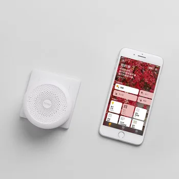 Aqara Smart Home komplektid Gateway Hub Ukse Akna Inimeste Andur Raadiovõrgu Lüliti Niiskus Vee Andur Mihone Apple APP Homekit