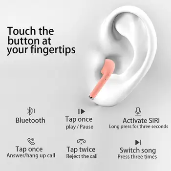 Mini-2 TWS Juhtmeta Kõrvaklapid 5.0 Bluetooth Stereo Kõrvaklapid Sport Earbuds Headset Koos Mic Laadimise Kasti älypuhelimia