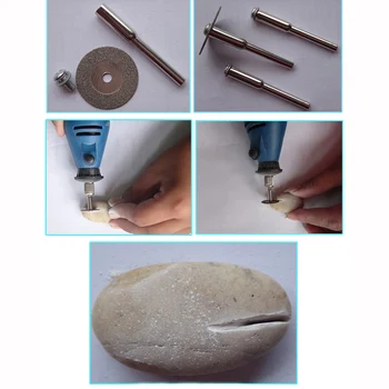 10pcs16mm diamond lõikamine ketas dremel tarvikud diamond lihvkettad abrasiivseid elektrilised pöörleva tööriistaga ketassae tera