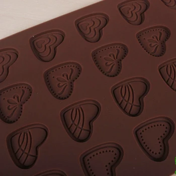 Spetsialiseerunud Südame Kuju Seeria Silikoon Hallituse kook dekoreerimiseks vahendid Cookie Kutter Fondant Kook šokolaadi Kaunistus Vahendid