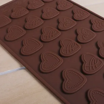 Spetsialiseerunud Südame Kuju Seeria Silikoon Hallituse kook dekoreerimiseks vahendid Cookie Kutter Fondant Kook šokolaadi Kaunistus Vahendid