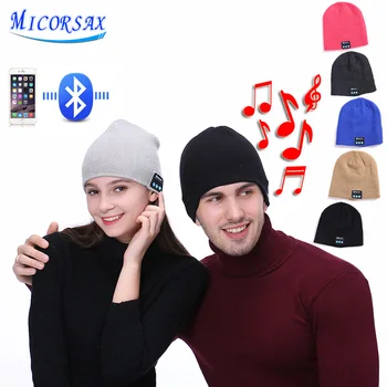 Kuum Traadita Bluetooth Smart Kõrvaklapid Muusika Kootud Müts Plus Velvet Paks Talvel Hoida Soojas Kork Koos Mic, Speaker iOS Android