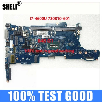 SHELI HP 840 G1 Sülearvuti emaplaadi 730810-601 730810-001 6050A2560201-MB-A02 I7-4600U CPU sülearvuti emaplaadi test ok